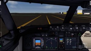 Aerofly fs Global. Запуск и взлет Боинг737-500