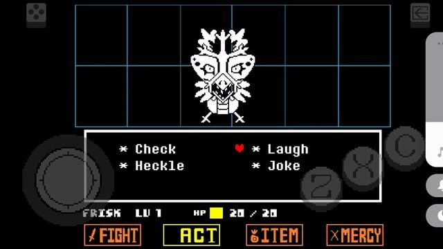 Прохождение Undertale red and yellow на телефоне #1 смотреть онлайн