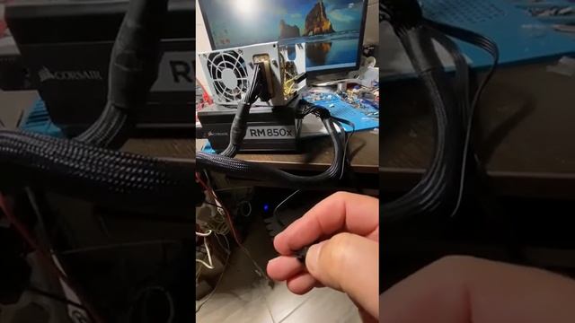 CORSAR RM850x перекомутация проводов в колодке смотреть онлайн