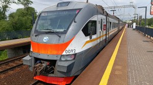 D1 Переезд на поезде ЭП2д Шереметьевская - Водники | Московский транспорт