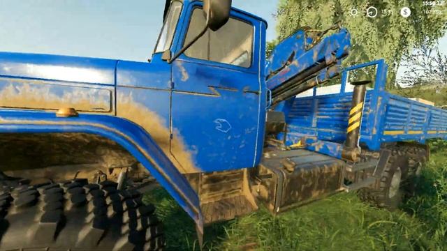 КОЛХОЗ: Красная Звезда Фс 19! ПАШЕМ ПОЛЕ! ПОСАДКА КАРТОХ смотреть онлайн