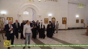 Святейший Патриарх Кирилл посетил строящийся храмовый комплекс в Минске