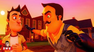 ШОУ ПРИВЕТ СОСЕД! ЛЕХА БОМЖ, А ВАСИЛИЧУ СМЕШНО! HELLO NEIGHBOR ПРОХОЖДЕНИЕ МОДА NEIGHBOR BASEMENT!