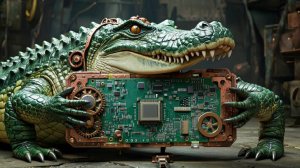 А-а ... Крокодилы бегемоты... Крокодилы! Точно. 1 серия. Pentagon 1024zp Crocodile Edition. Начало