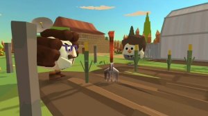 SchoolBoy Runaway в Деревне! в Чикен ган|Chicken gun