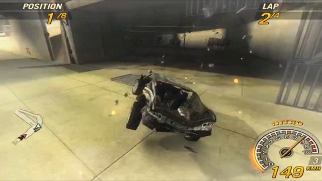 Смешные моменты в Flatout 2 | Монтаж |