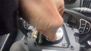 Снятие руля на Киа Сид 1 поколения