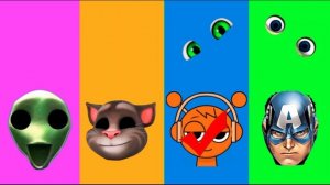 Неправильные глаза👀 вызов ДАМЕ из КОЗИТЫ, Забавная головоломка Неправильные головы 14