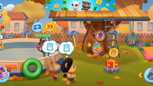 ГОВОРЯЩИЙ ТОМ И ДРУЗЬЯ,ВЫХОДНОЙ ДЕНЬ.Друзья играют в р смотреть онлайн