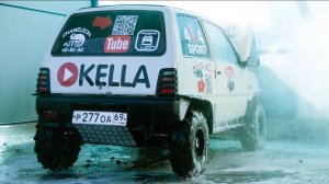 Двухмоторная Инвалидка!!  Возвращение  Полноприводной Оки. Самоделка 4х4!