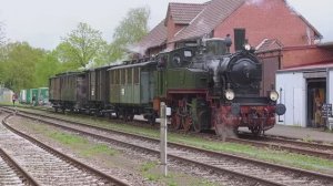 🚄 4К SmartTV ➤ Прусская ж.д. класса T9.3 “Каттовиц” - Музей ж.д. Минден, пункт 1 - Минден - Хилле!