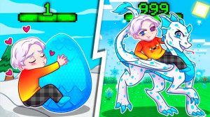 😨 Майнкрафт но Я Прокачал СНЕЖНОГО ДРАКОНА До МАКСИМАЛЬНОГО УРОВНЯ!