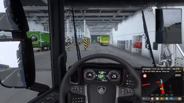 Euro Truck Simulator 2 Доставка гальмівних колодок (20 т) №1