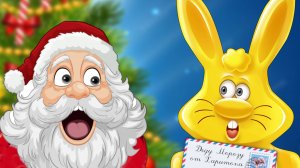 ЖЕЛЕЙНЫЙ ЗАЯЦ ХАРИТОН УКРАШАЕТ ЁЛКУ И ПИСЬМО ДЕДУ МОРОЗУ