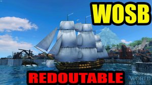 КАЧАЮ REDOUTABLE УСТРАШАЮЩИЙ В WOSB  #wosb #fedorovplaying