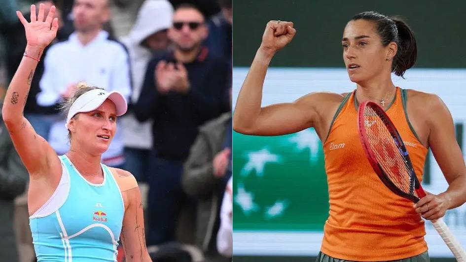 16.02.2025. Маркета Вондроушова - Каролин Гарсия. WTA Dubai. Marketa Vondrousova - Caroline Garcia смотреть онлайн