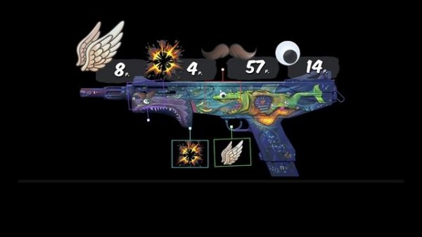 ЛУЧШИЕ БЮДЖЕТНЫЕ СТИКЕР КРАФТЫ на СКИНЫ КС2 КОМБИНАЦИ?