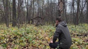 Ночь в избе браконьеров. Удивительная находка на реке. Зимовье в лесу