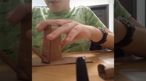 дымовая граната из картона !