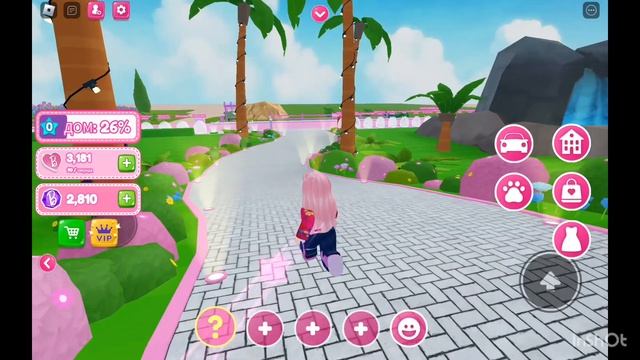 СТРОИМ 2 ДОМ,ЛАГЕРЬ//Roblox Барби DreamHouse Tycoon#4