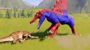 🔴ТИРАННОЗАВР РЕКС (T-REX) против ХИЩНИКОВ И ТРАВОЯДНЫХ ?