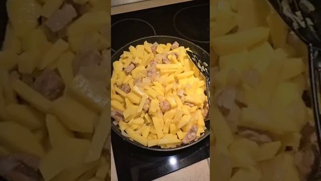 РЕЦЕПТ МЯСА С КАРТОШКОЙ !!!