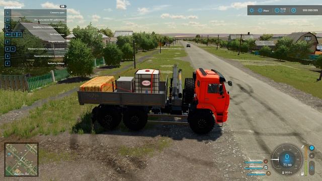 КАМАЗ МАНИПУЛЯТОР  ДЛЯ ВАШЕЙ ФЕРМЫ. КамАЗ-6522 для FS22