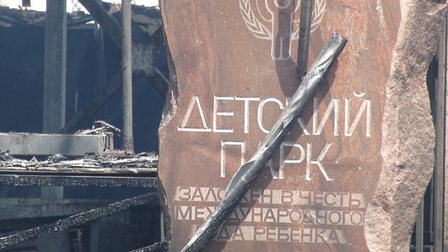 Пожар в парке ДЖУНГЛИ // Анапа, 6 июня 2025 года