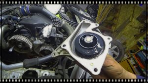 Рено Дастер Дизель, замена всех ремней, роликов, помпы, антифриза