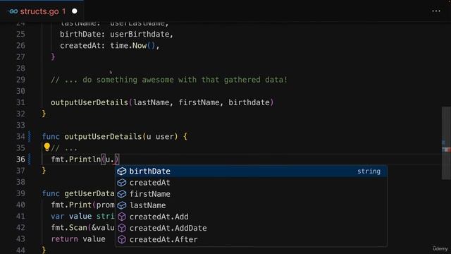 079 Passing Struct Values As Arguments смотреть онлайн