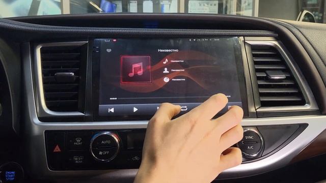 Штатная магнитола на Андроид для Toyota Highlander #PF467