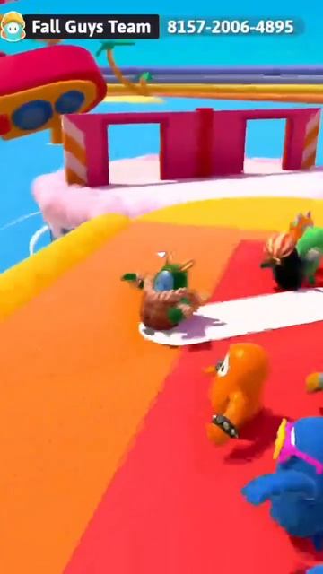 Fall Guys  кричащий осьминог