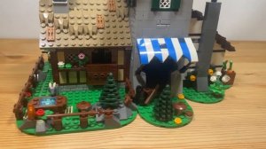 НАКОНЕЦ-ТО МИРНАЯ ЖИЗНЬ! | LEGO 10332. СРЕДНЕВЕКОВАЯ ГОРОДС?