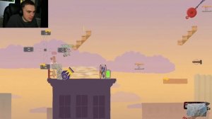 САСАВОТ ИГРАЕТ В Ultimate Chicken Horse (Ростик, Лиза, Хелин)/Sasavot