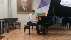 Ф.Пуленк.Импровизация номер 15.Исполняет Тимофей Дьячков