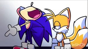 О нет! Это Метал Соник! Oh no! This is Metal Sonic! Original: @Shocked Creeper! П
