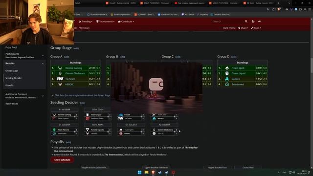 NIX ПРО МАТЧИ THE INTERNATIONAL И TIME ZONE ВОЙДА смотреть онлайн