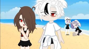 Ну вот и пришли на пляж (undertale and storyshift AU)