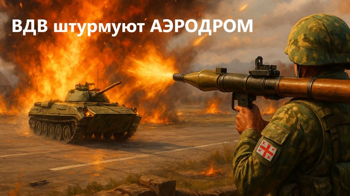 Оборона аэродрома от ВДВ РФ | Серьёзные игры на Тушино на 216 игроков | Arma 3