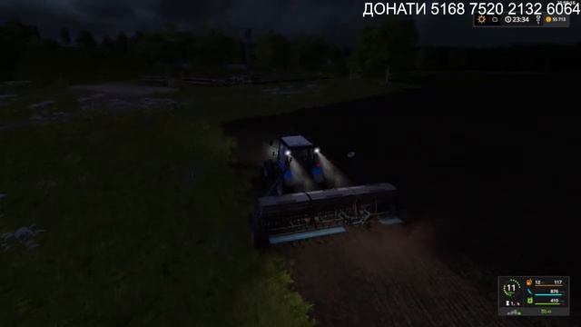 РЕМОНТИРУЕМ ДОРОГУ! ЗАСЫПАЛИ ЯМЫ ПЕСКОМ! FARMING SIMULATOR 17 смотреть онлайн