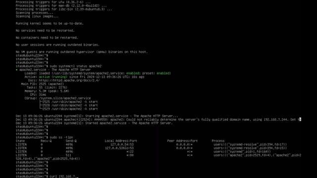 Установка на Linux web-сервера Apache как второго web-сервера и смотреть онлайн