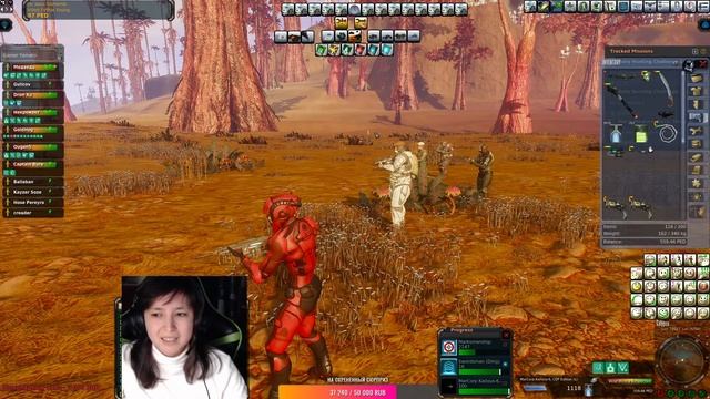 пати хант на 100 пед-Entropia Universe