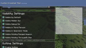 НАСТРОЙКА МОДА CUSTOM CROSSHAIR