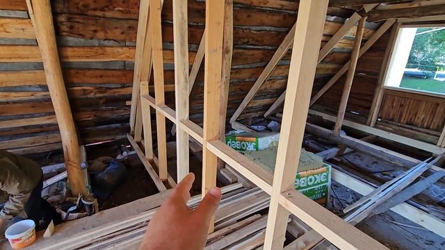 крыша Карлсона. утепляем холодную монсарду. Часть 5. 21 ?
