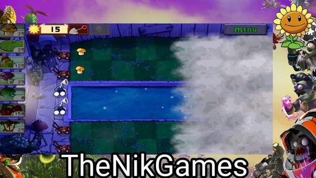 Plants Vs Zombies #8 - туман 😱