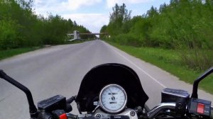 Заезд на Yamaha V Max 1200 | Город