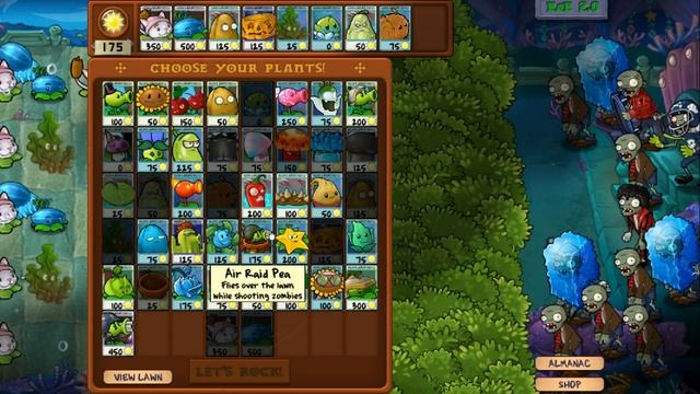 прохождение Plants Vs. Zombies Expanded And Enhanced 2.0-выживание подвод смотреть онлайн
