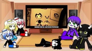 Реакция Cuphead (+Бенди) на песни ,, Братья по оружию» и ,,Can't