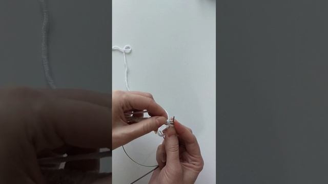 Первый ряд после набора петель смотреть онлайн