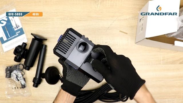 Обзор фонтанного насоса GRANDFAR GFC-5803